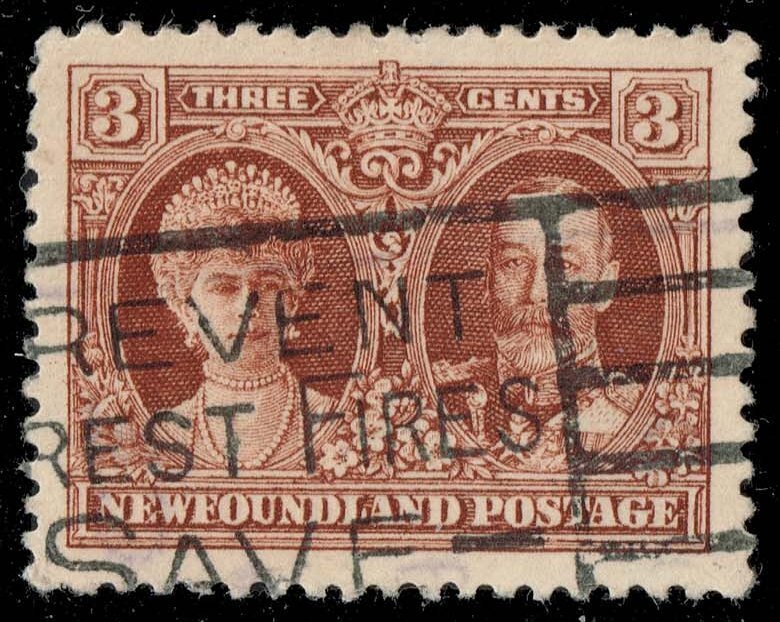 Newfoundland #165 Queen Mary and George V; Used