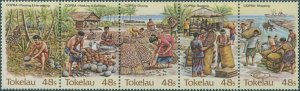 Tokelau 1984 SG103-107 Copra Industry set MNH