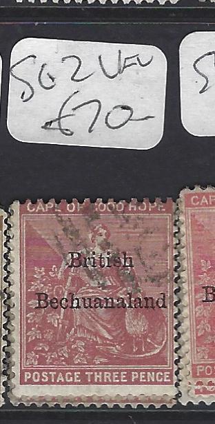 BECHUANALAND (P1910B)  3D   SG 2    VFU