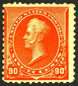 U.S. #229 MINT OG HR