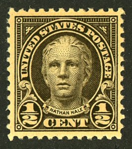 U.S. #551 MINT OG NH