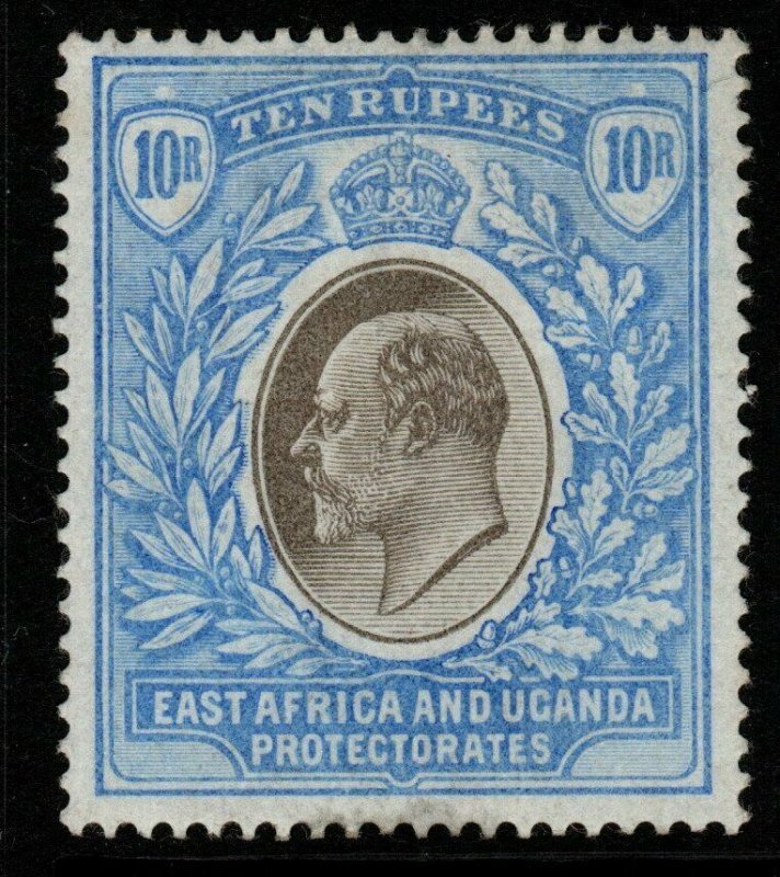 KENYA, UGANDA & TANGANYIKA SG14 1903 10r GREY & ULTRAMARINE MTD MINT