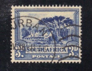 SOUTH AFRICA SC# 39A USED  3p 1933