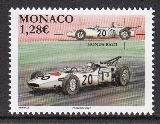 MONACO 2021 CARS FORMULA HONDA RA271 RACING AUTOS VOITURES