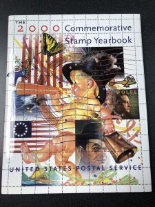 2000 US Commemorative USPS Stamp Yearbook - No Stamps