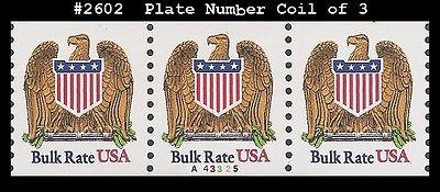 US #2602 MNH PNC3 Pl # A43325 Eagle & Shield