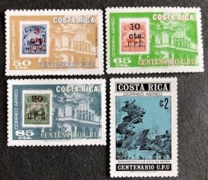 Costa Rica C662-C665 MNH