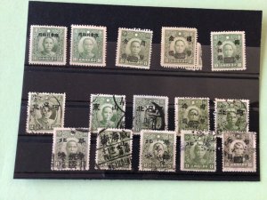 China used and unused old stamps Ref A4650