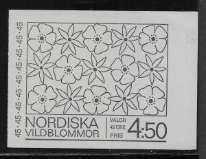 SWEDEN SC# 786a COMP BKLT/10   FVF/MNH 1968