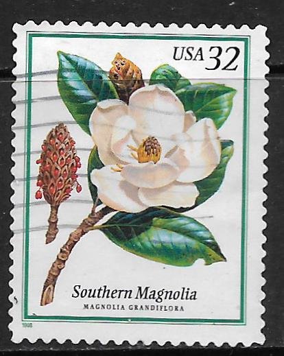 USA, 3193,  USED, MAGNOLIA