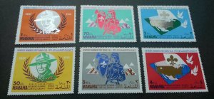 Manama XII World Jamboree USA US 1967 Boy Scout (stamp) MNH *color foil *unusual