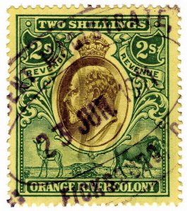 (I.B) Orange River Colony Revenue : Duty Stamp 2/-