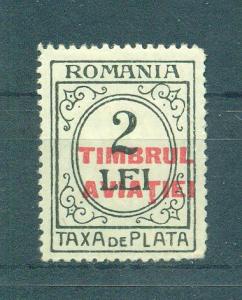 Romania sc# RAJ21 mh cat value $.25