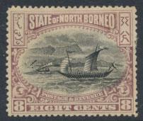 North Borneo  SG 102b MH  perf 14½ please see scan & details