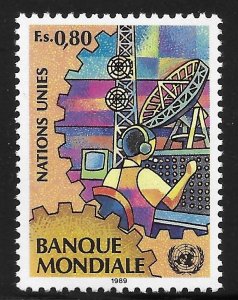 UN Geneva #173 80c World Bank - Telecommunications ~ MNH