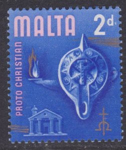Malta 1965 Proto Christian Era 2d Mint Hung SG 333 VGC