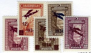 Turkey SC C1-C5 MNH F-VF...!!