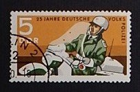 Police, DDR, 5 Pfg., Rare (R-462)