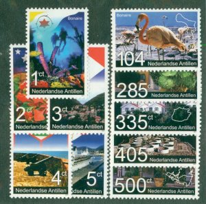 NETHERLANDS ANTILLES 1138-47 MH BIN $20.75 CV $10.50