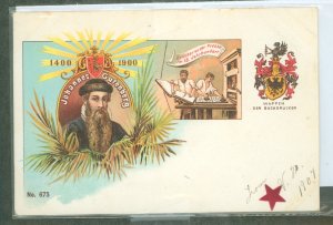 Germany  500 anniversary Gutenberg