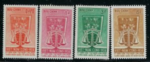 South Vietnam 223-26 MNH 1963 Human Rights (fe5364)