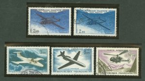 France #C37-C40/C37a  Single (Complete Set)