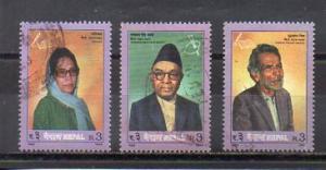 Nepal 566a-566c used