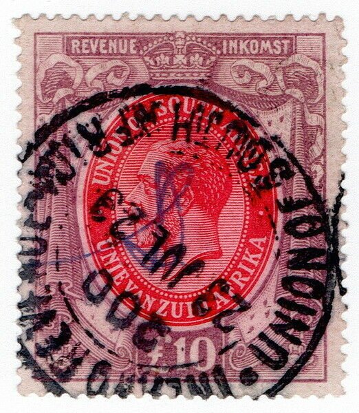 (I.B) South Africa Revenue : Duty Stamp £10