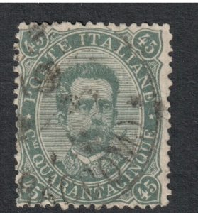 Italy # 54 , King Humbert I , F-VF Used Stamp - I Combine S/H