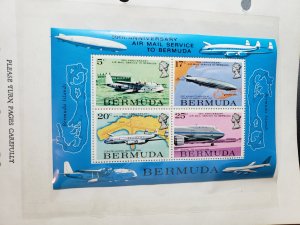 Bermuda Scott #321A Souvenir Sheet