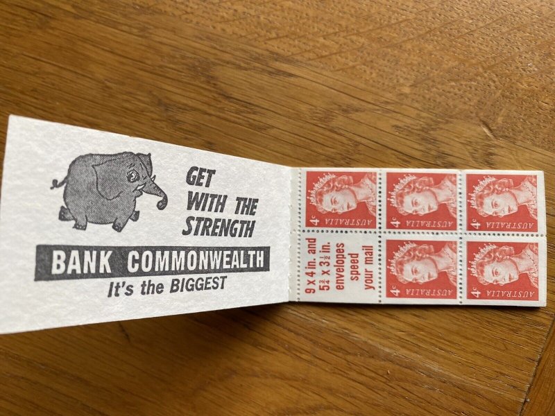 Australia 1966 60c Booklet SGSB39 Edition V67-1 Fine & Complete