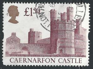 Great Britain #1446 £1.50 Castles - Caernarfon