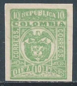 Colombia #223 MH 10p Arms - Rep. of Colombia