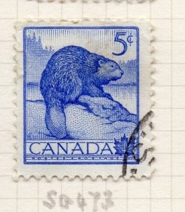 Canada 1954 Early Issue Fine Used 5c. NW-217230