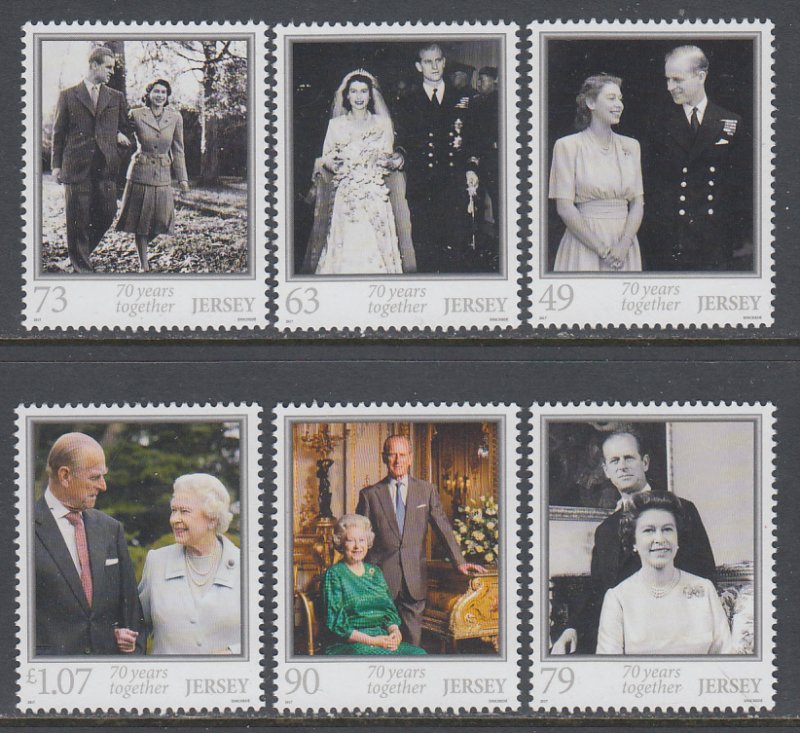 Jersey 2091-2096 MNH VF