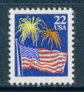 2276 22c U.S. Flag Fine MNH