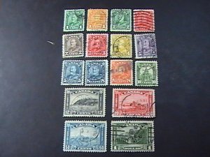 CANADA # 162-177--USED--COMPLETE SET------GEOV---1930-31