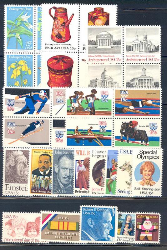 US - 1979 - Commemorative Year Set - Mint Never Hinged