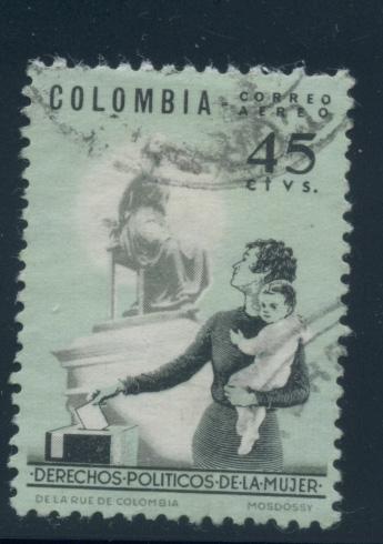 Colombia C449  VF  Used