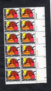 1723-1724 Energy Conservation-Development, MNH LR-PB/12 (#38094+)