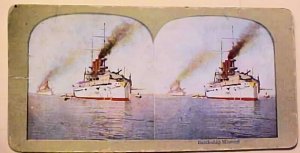 US USS MISSOURI 1907 STRIPTICON