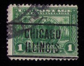 US Sc 144 PRECANCEL Used F-VF