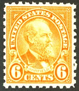 U.S. #587 MINT OG NH