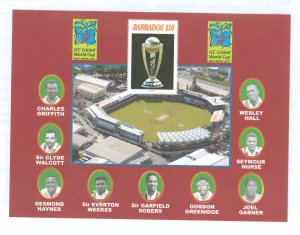 Barbados #1121  Souvenir Sheet (Sports)