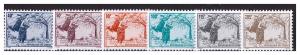 CONGO BRAZZAVILLE 1996 -1998 Definitives  6v  MNH