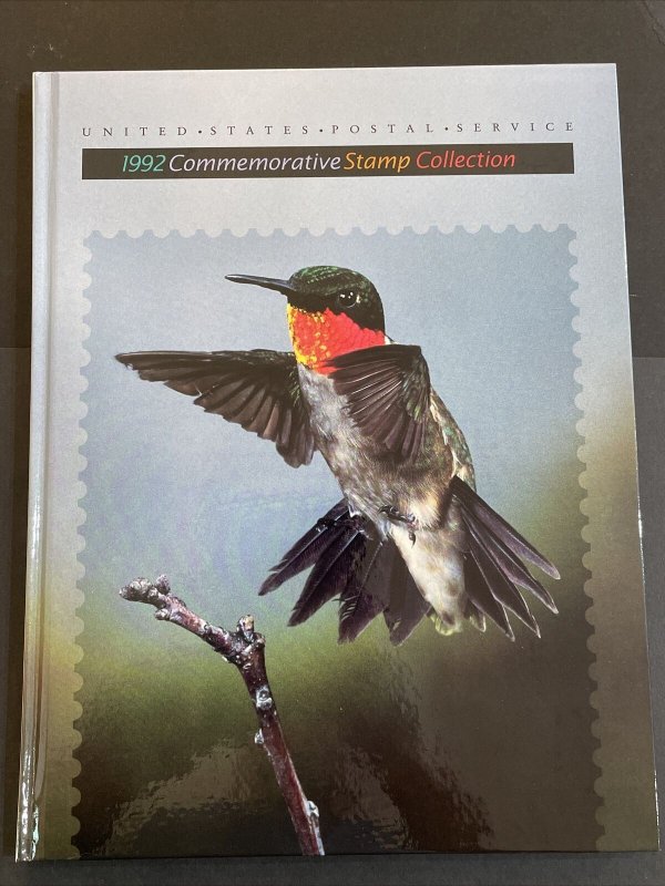 1992 USPS Commemorative Stamp Collection Yearbook Complete FV 16.82