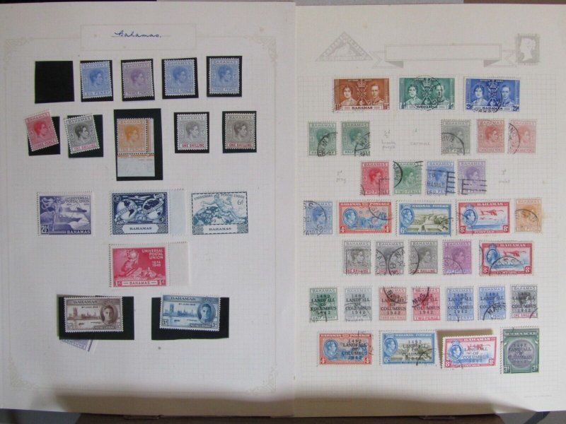 BAHAMAS  1884-1978 Small collection on loose leaves - 26582