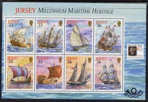 Jersey 2000 \'The Stamp Show 2000\' - Maritime Heritage p...