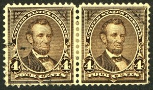U.S. #280 MINT PAIR NG