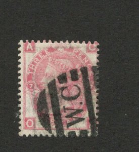 GB - UNITED KINGDOM - USED STAMP - QV - 3 d    (76)